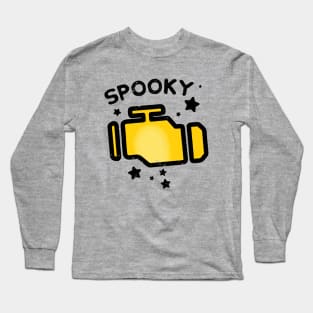 Spooky check engine light Long Sleeve T-Shirt